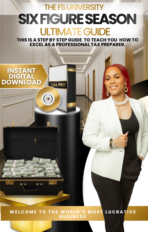 Six-Figure Season: Step by Step Guide to Starting a Profitable Tax Company